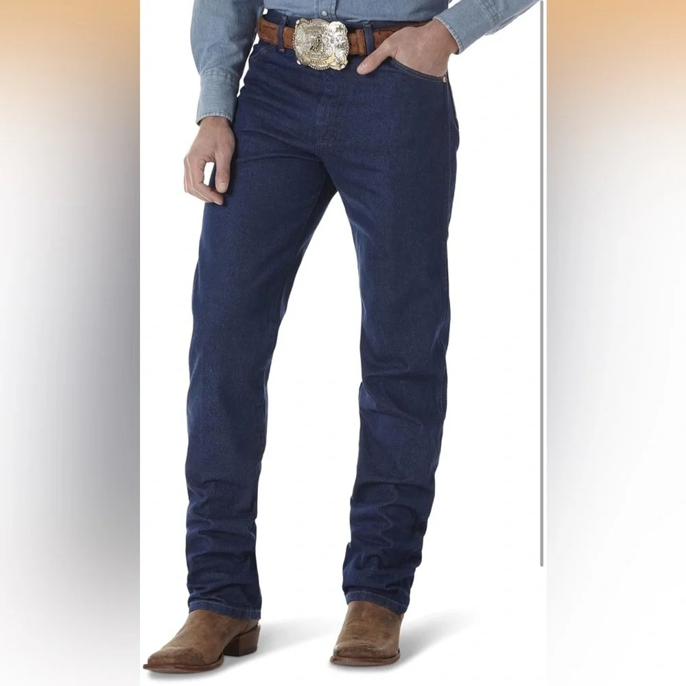 NWT Wrangler Men's Cowboy Cut Original Fit Jean 34 X 32 - Picture 3 of 7